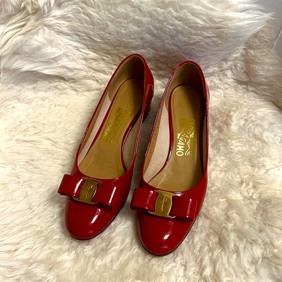 Salvatore Ferragamo Vara Bow pump shoe - Picture 7 of 14